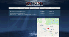 Desktop Screenshot of divesites.com