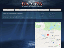 Tablet Screenshot of divesites.com